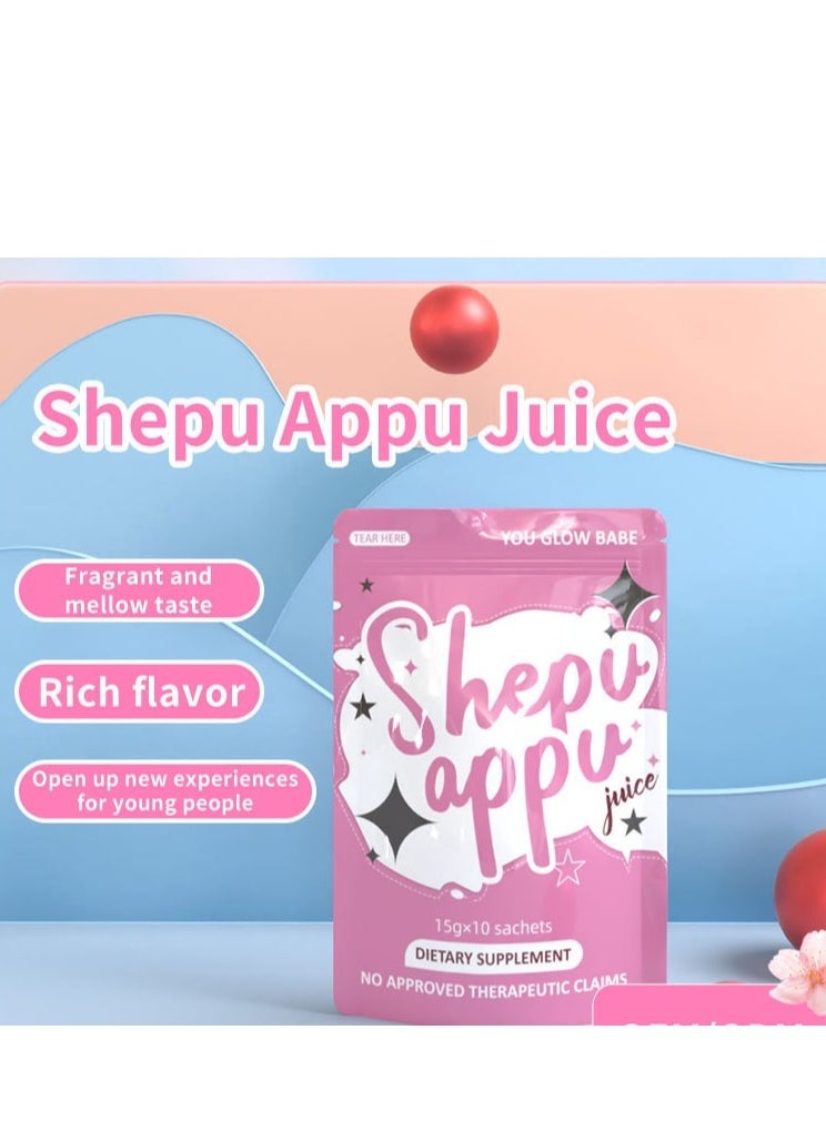 You Glow Babe 2 Bags You Glow Babe Shape Up Juice Shepu Appu,Shepu Appu Slimming Juice 10 Sachets X 15g  - Image 4