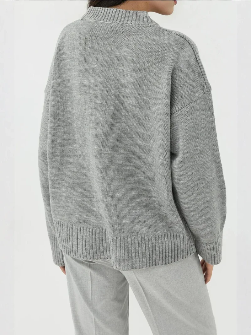 HICCUP Crew Neck Cozy Sweater