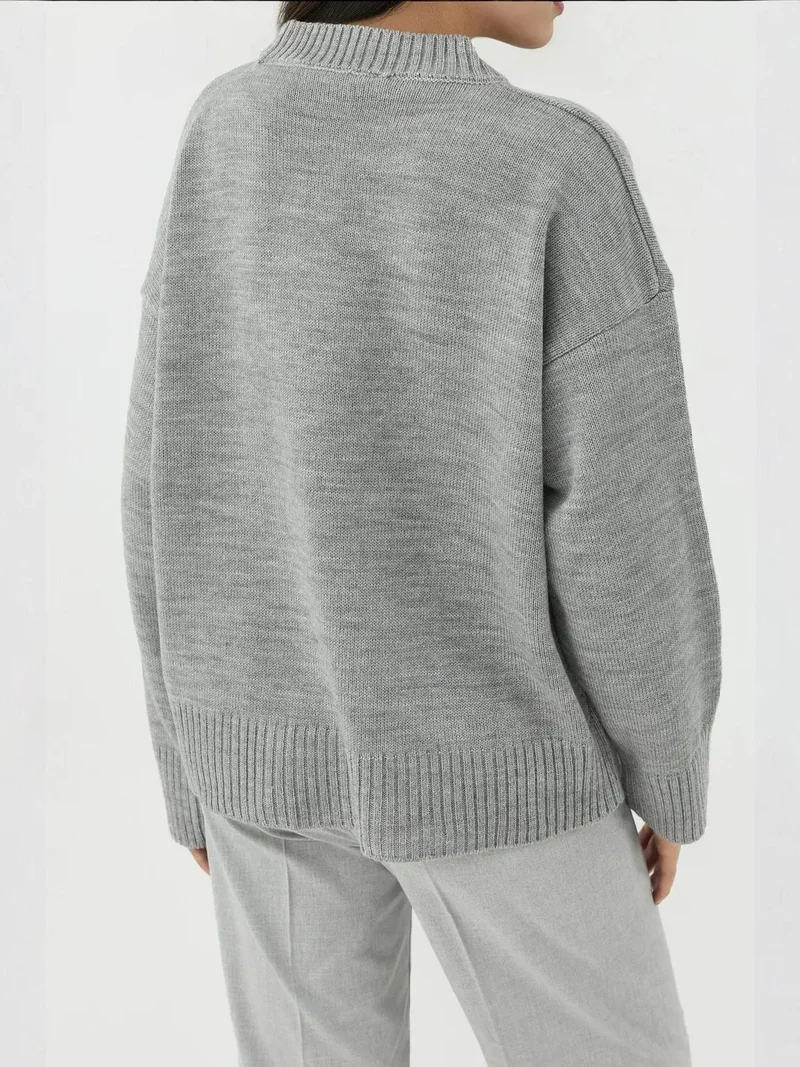HICCUP Crew Neck Cozy Sweater
