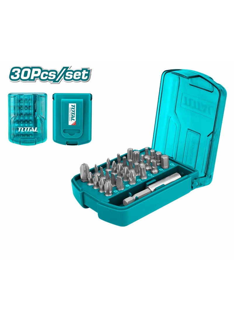 توتال طقم لقم مفك 30 قطعة 25 ملم TACSD10306  - Image 2