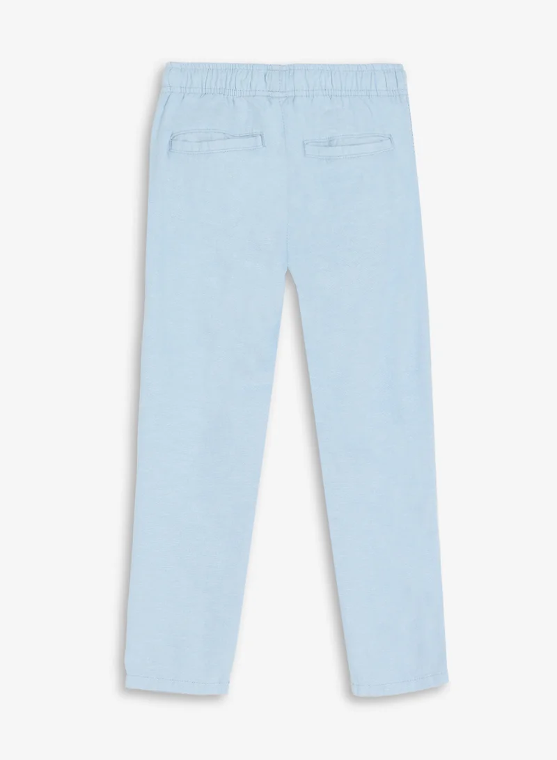 ريبلز مع نمشي Boys Straight Pull-On Pants