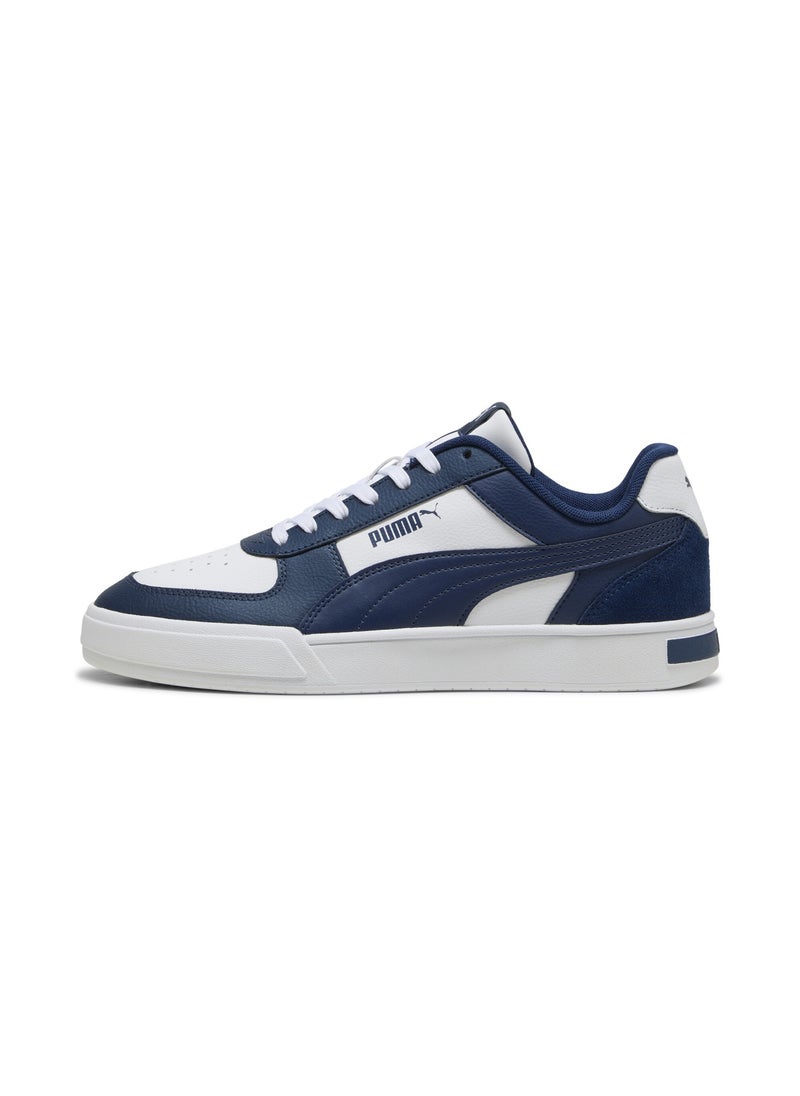 PUMA Caven Mix Unisex White Blue Sneakers  - Image 1