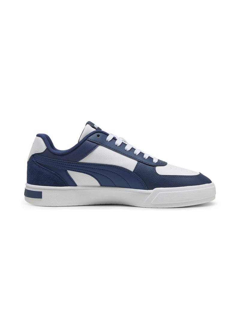 PUMA Caven Mix Unisex White Blue Sneakers  - Image 5