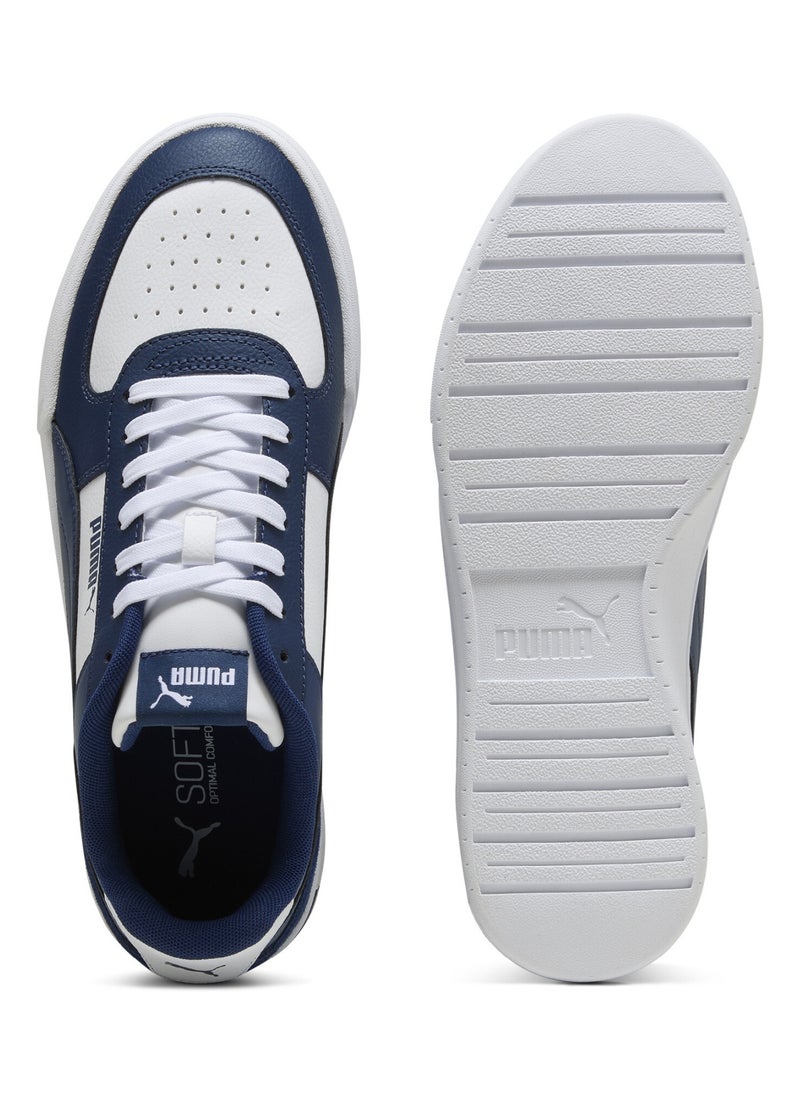 PUMA Caven Mix Unisex White Blue Sneakers  - Image 4