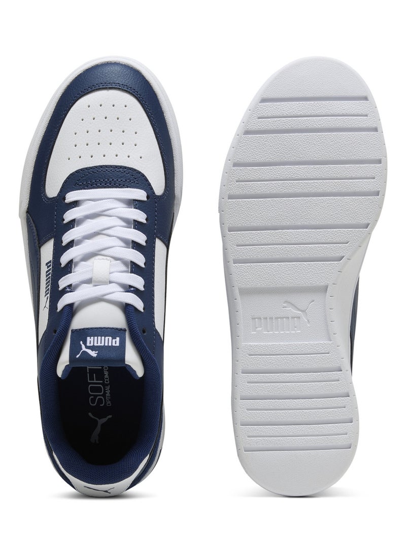 PUMA Caven Mix Unisex White Blue Sneakers - Image 5