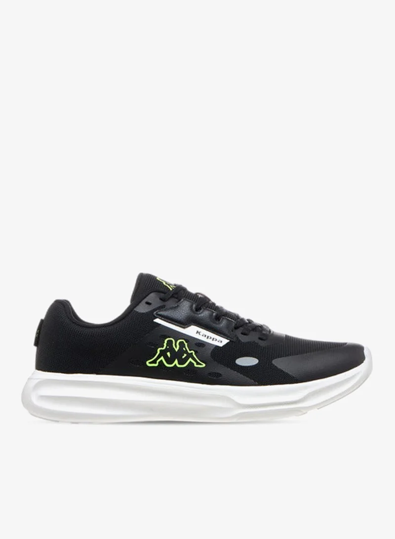 Kappa Men's Logo Print Sports Shoes with Lace-Up Closure