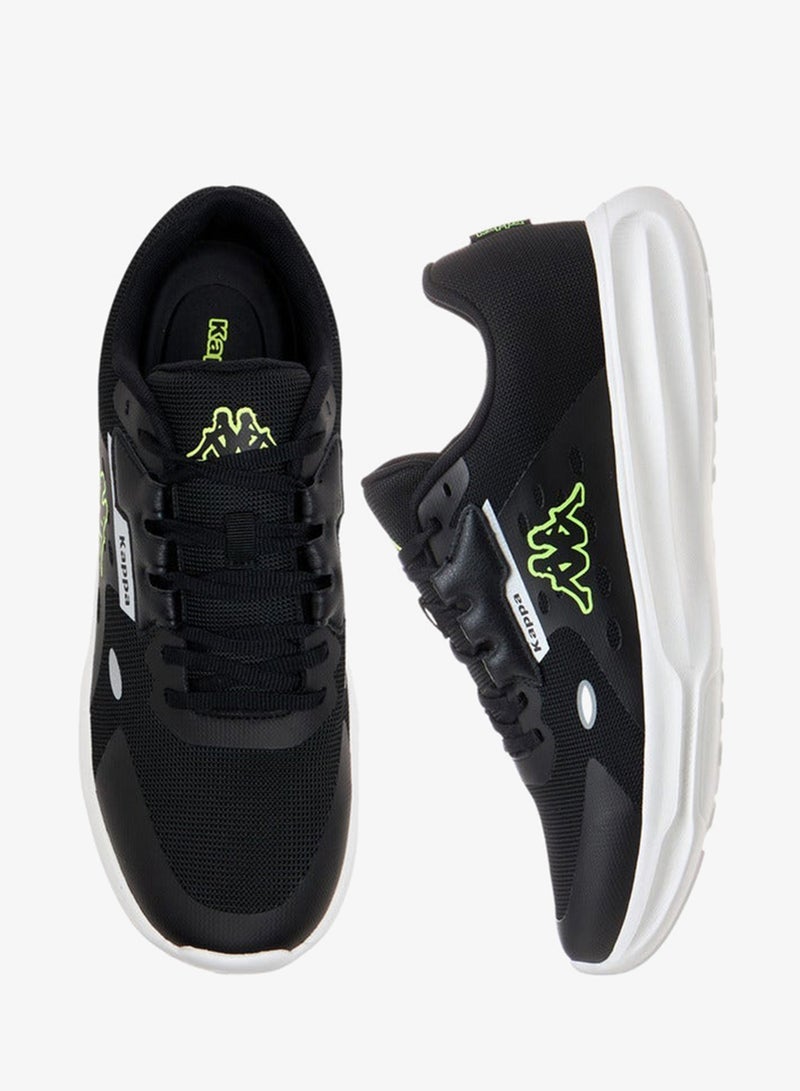 كابا حذاء رياضي رجالي بطبعة شعار مع إغلاق برباط - Image 3
