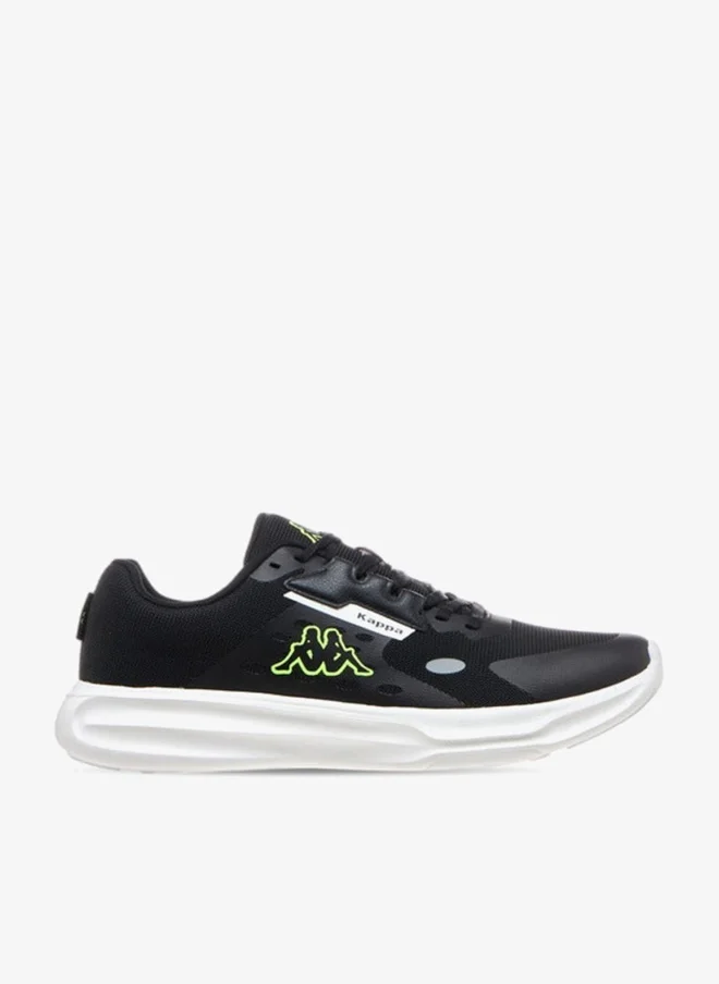 Kappa Men's Logo Print Sports Shoes with Lace-Up Closure