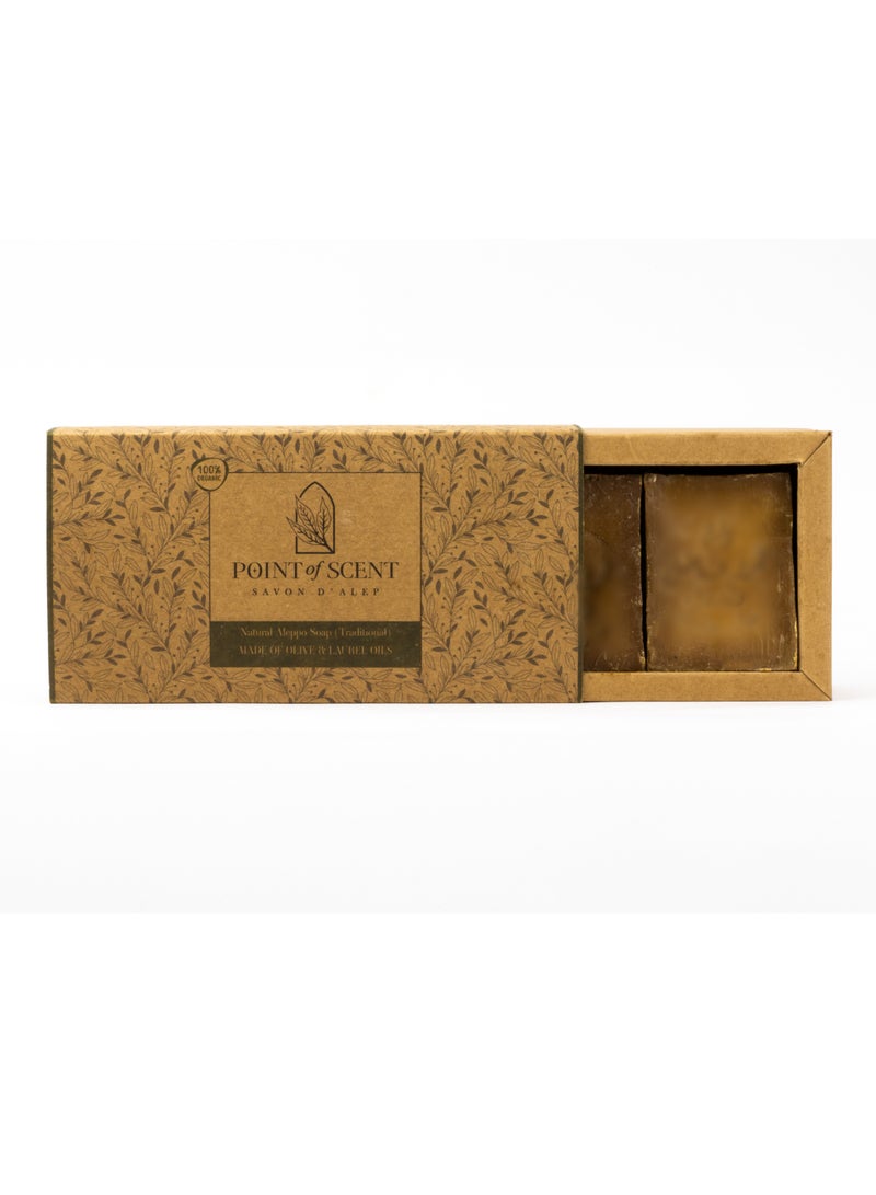 POINT of SCENT Traditional Aleppo laurel soap box 3X200 GR - Image 2