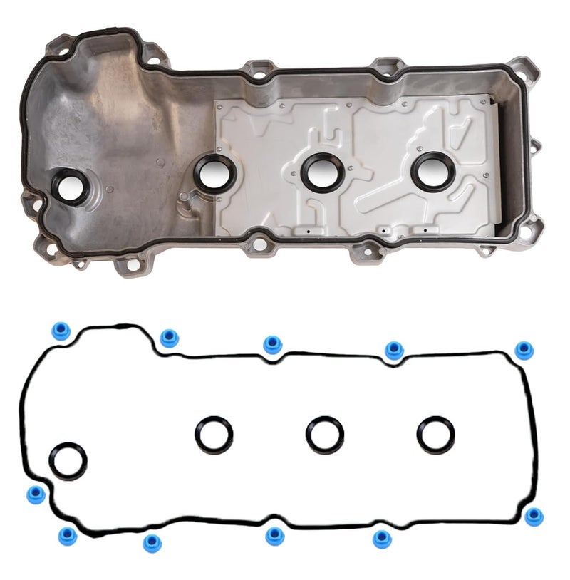 AUCERAMIC Engine Valve Cover Gasket Set Fit for 2007-2015 Ford Edge Flex Fusion Taurus Lincoln MKS MKT MKX MKZ Mazda 6 CX-9 Mercury Sable 3.5L 3.7L V6 VS50767R VS50490 - Image 2