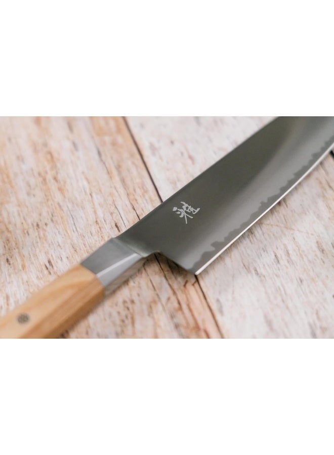 ZWILLING Miyabi 33977-183 4000FCbg Santoku Knife, 7.1 inches (180 mm), Made in Japan, Stainless Steel, Made in Seki, Gifu Prefecture, Japan - Image 3