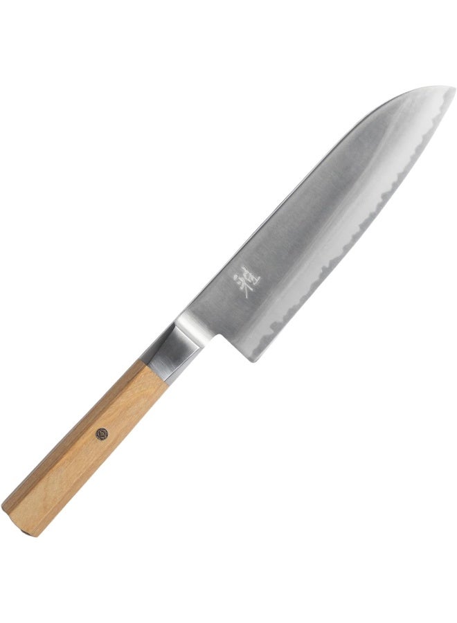 ZWILLING Miyabi 33977-183 4000FCbg Santoku Knife, 7.1 inches (180 mm), Made in Japan, Stainless Steel, Made in Seki, Gifu Prefecture, Japan - Image 1