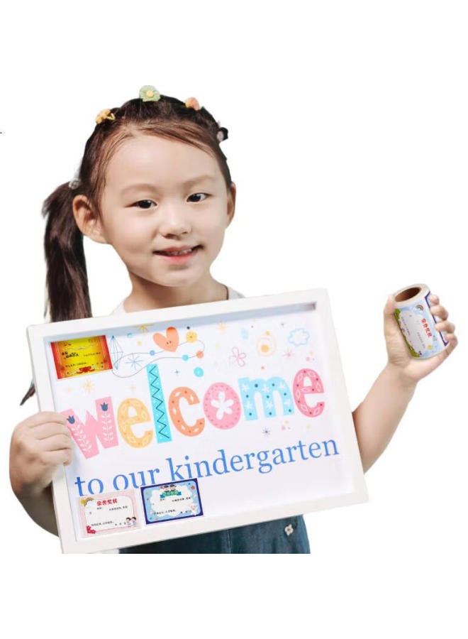 Dsb Mini Award Stickers For Elementary School Kindergarten Kids Children Reward Praise Stickers Mixed Designs/2 Rolls 200 Stickers Rs-202 - Image 3