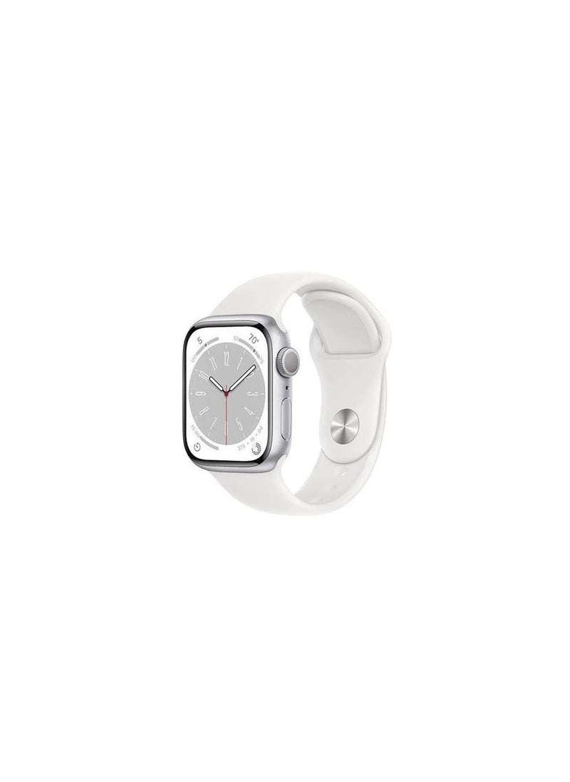Smart Smart watch watch smart color silvar Silver color The watch is water and dust resistant Comes with a battery capacity of 180 mAh  - Image 2
