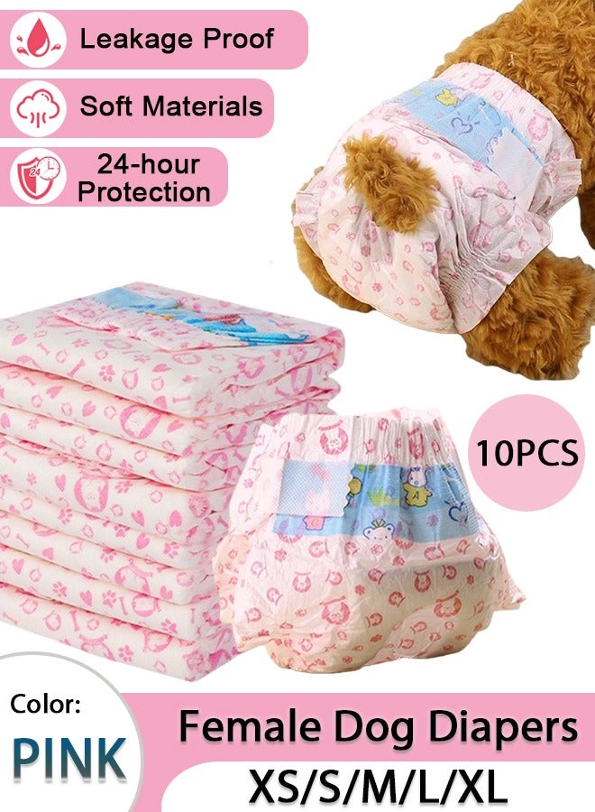 حفاضات الكلاب الأنثوية، حفاضات الحيوانات الأليفة، حفاضات الكلاب، حفاضات الكلاب، حفاضات الكلاب فائقة الامتصاص، حفاضات الكلاب المصنوعة من لب الخشب الصحي، حفاضات الكلاب الصحية، التدريب على سلس البول - Image 1