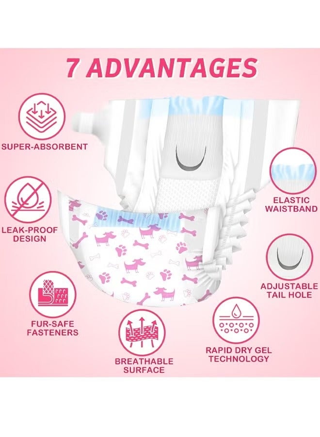 حفاضات الكلاب الأنثوية، حفاضات الحيوانات الأليفة، حفاضات الكلاب، حفاضات الكلاب، حفاضات الكلاب فائقة الامتصاص، حفاضات الكلاب المصنوعة من لب الخشب الصحي، حفاضات الكلاب الصحية، التدريب على سلس البول - Image 3