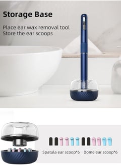 Bebird Ear Wax Removal Tool with Camera WiFi Visible Ear Cleaner with Tweezer with 10 Megapixels Gimbaled Gyroscope 12 Ear Spoons Base Storage Household Ear Cleaning Kit for IOS and Android  - Image 2