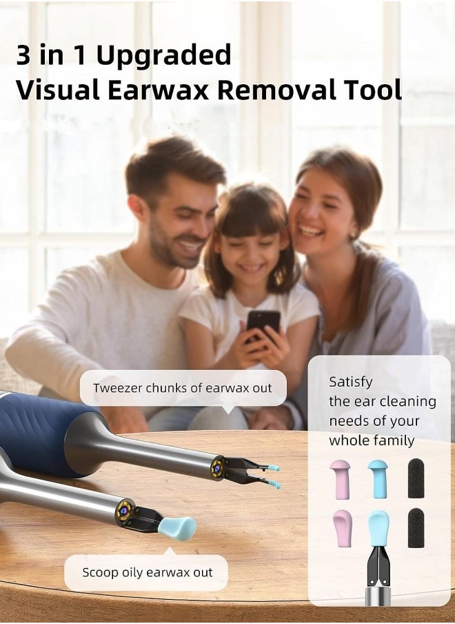 Ear Wax Removal Tool with Camera WiFi Visible Ear Cleaner with Tweezer with 10 Megapixels Gimbaled Gyroscope 12 Ear Spoons Base Storage Household Ear Cleaning Kit for IOS and Android - pzsku/Z6782BECD3758DDB030EDZ/45/_/1701056828/9e9f35c6-e5be-4da5-81e1-70823a991e2a