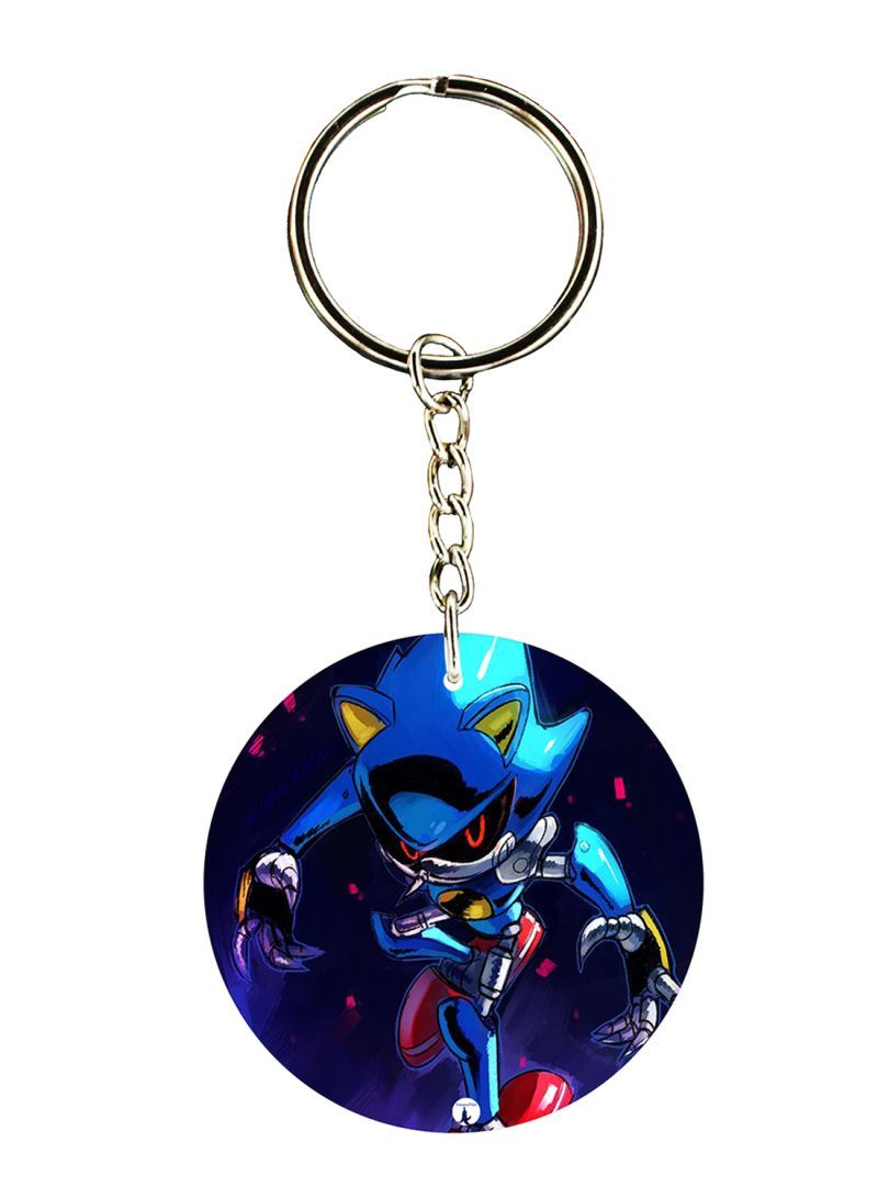 RKN Sonic Printed Keychain