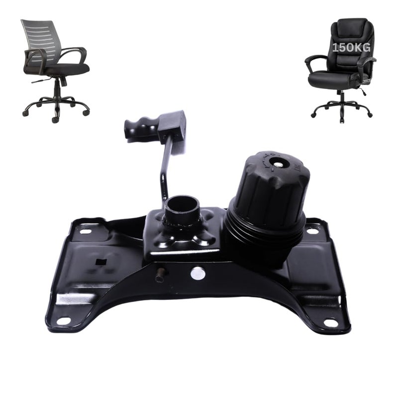 MAKTUNE TECHNOLOGIES Maktune Universal Reinforced Tilting Mechanism Plate for Office Chairs Heavy Duty Replacement Stand with Rolling Wheel Chair Spare Parts Repair Accessories for Gaming Leather and Low Back Chairs - Image 1