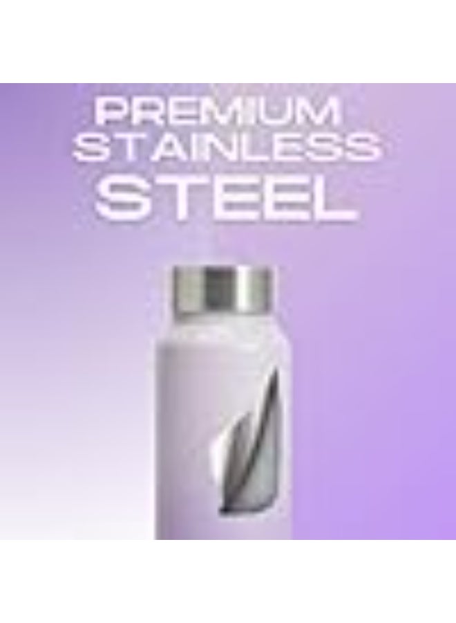 Speedex Stainless Steel Water Bottle 1 Ltr, Leak Proof Screw Cap, BIS Approved 1000 ml Metal Bottle For Daily, Office, School, Gym, Travel Use for Men, Women, Kids, Adults, Dual Purple, Set of 4 - Image 3