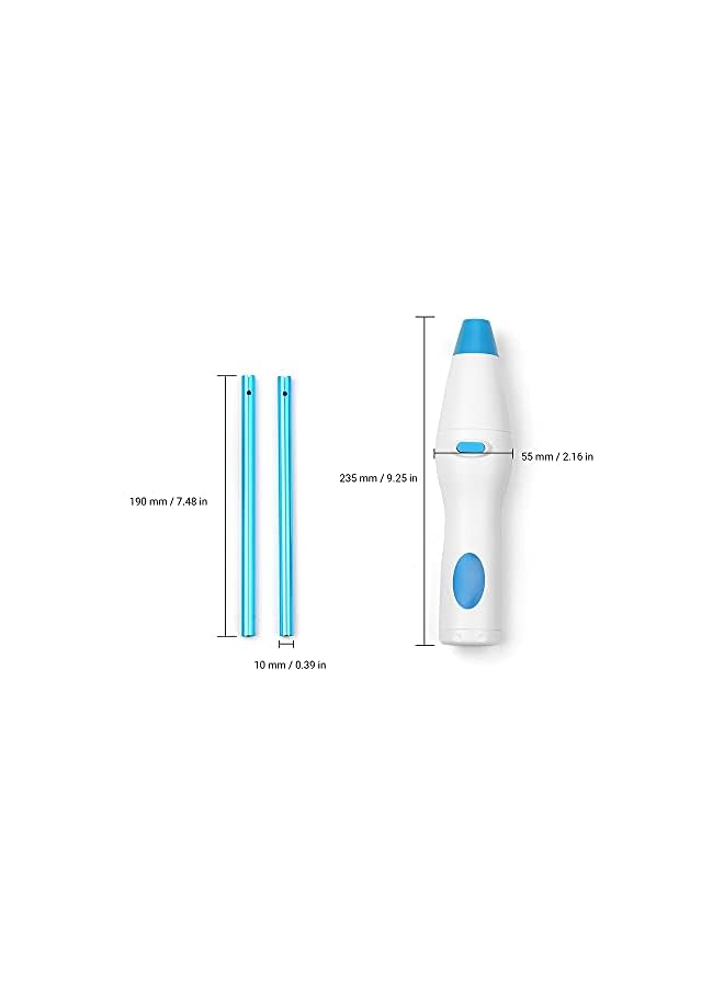 erorex Professional Electric Spin Duster Handheld Battery Operated Electric Spin Duster Feather Duster Retractable Microfiber Cleaning Brush Hand Dust Duster Brush Dust Removal Tool - Image 5