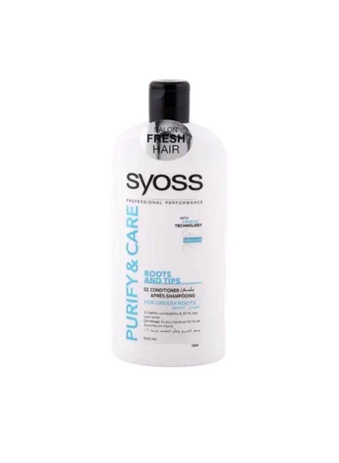 Syoss Purify & Care Conditioner, 500ml