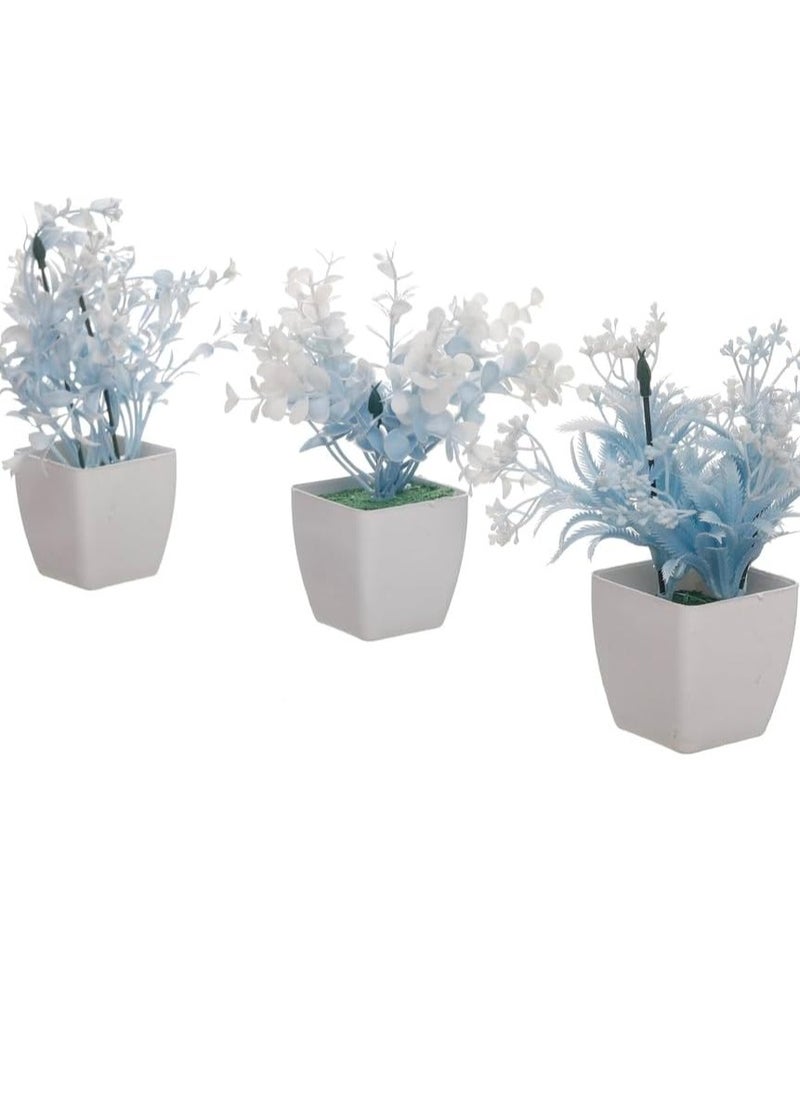 Generic Modern Industrial Planting Set Home Decor Light Blue, White UnSaLi-15 