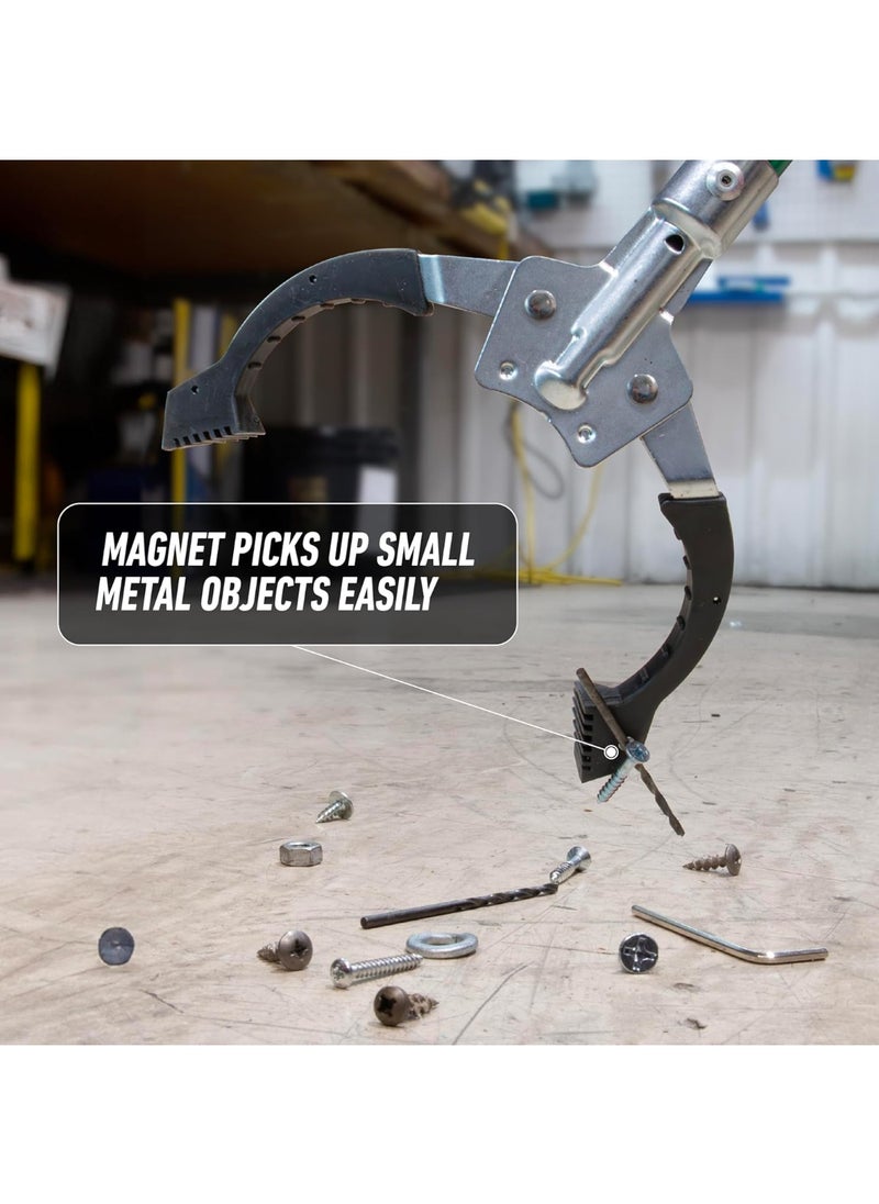 Unger Unger Professional 36” Nifty Nabber – Reacher Grabber Tool & Trash Picker, Built-In Magnet & Ergonomic Grip, Grabber Reacher, Grabber Tool, Reacher’s & Grabbers for Seniors, Claw Grabber Pickup Tool  - Image 3