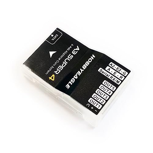 VilogaRC A3 Super4 Hobbyeagle Flight Controller 6-Axis Gyro Stabilizer Full Set with Program Card for Fixed Wing RC Airplane FPV Aircraft Models (A3 Super4 Basic Set) - Image 3