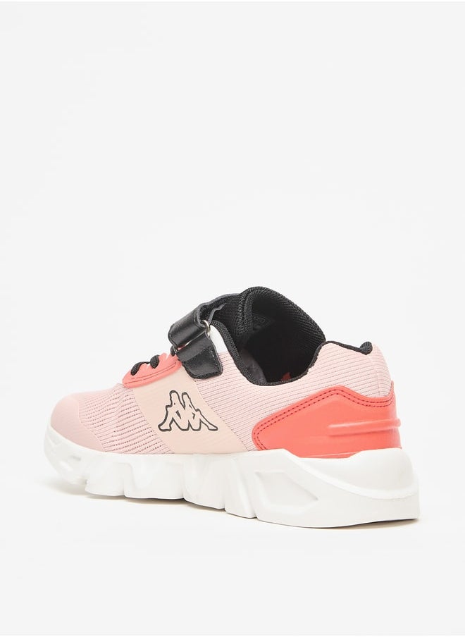 Kappa - Girls' Textured Sports Shoes with Hook and Loop Closure - Image 1