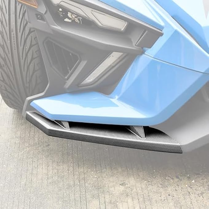 ريحني واقيات الأجنحة الأمامية لحمايات الجناح 20202024 من ألياف الكربون لقطع جانبية تصادم لملحقات بولاريس سلينغشوت 20152024 - Image 3