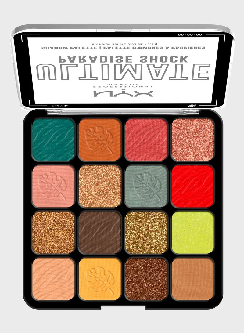 NYX PROFESSIONAL MAKEUP Ultimate Shadow Palette - Paradise Shock