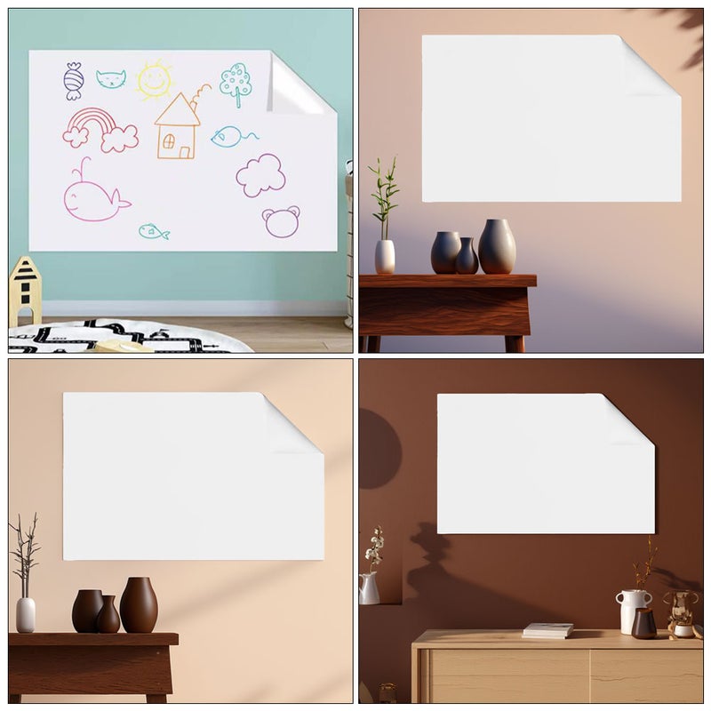 Reusable Whiteboard Stickers, Erasable Surface for Notetaking and Teaching Activities - Image 3