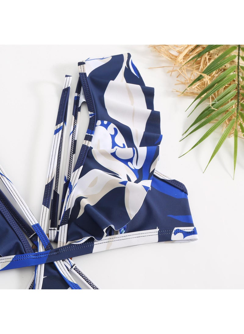 2-Piece Women Swimsuit With Skirt Holiday Beach Dress Tight And Slimming Bikini Swimsuit Fashionable Surfing Wear Summer - Image 4