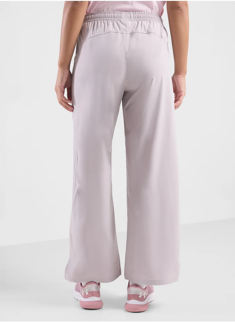 اندر ارمور Rival Wide Leg Sweatpants