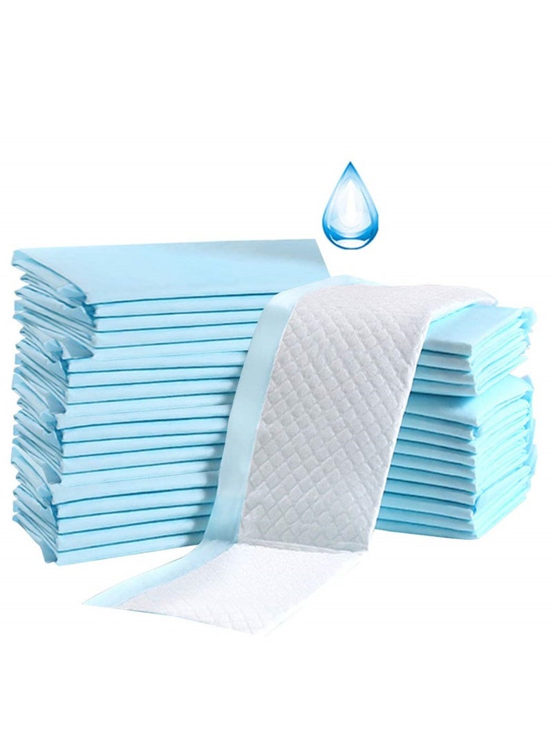 تشو داي 30 قطعة من وسادات السرير للاستخدام مرة واحدة لسلس البول، مقاومة للتسرب، مقاومة للانزلاق، واقي وسادة التبول يمتص 8 أكواب، حماية ناعمة للمرتبة، Chux لسلس البول، التبول اللاإرادي للبالغين وكبار السن والأطفال - Image 1