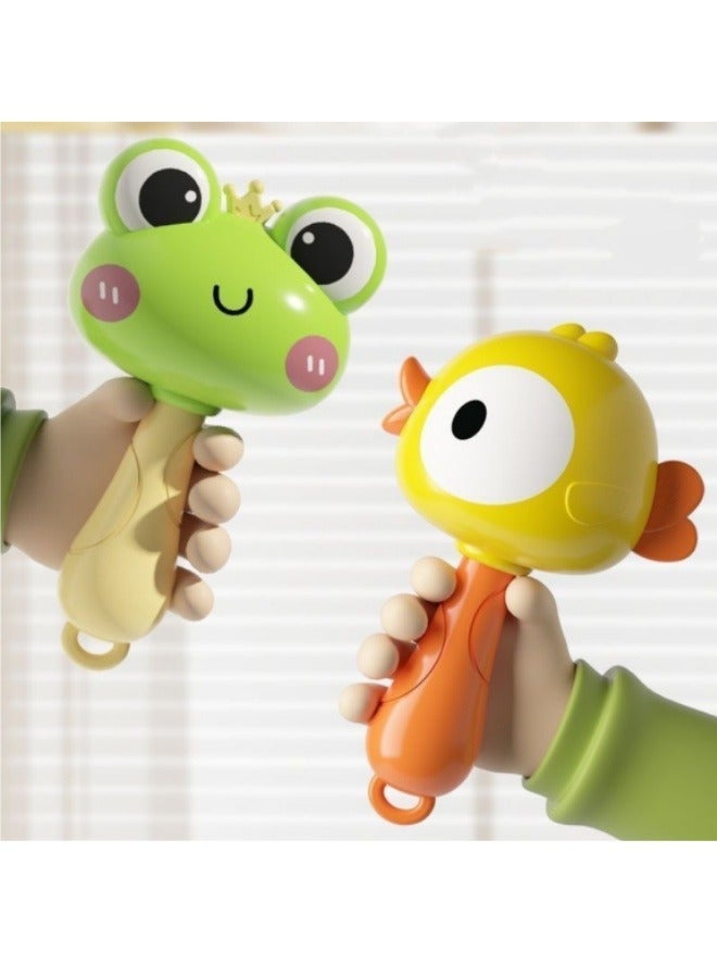 2 Pcs Sand Hammer Toy Baby Rattle Early Childhood Education And Sand Hammer Grasping Exercise Baby Toys  - Image 1