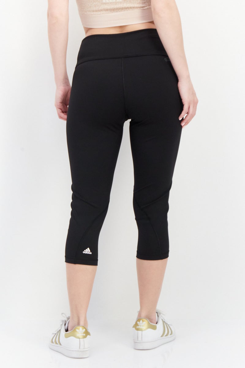 Adidas Women Sportswear Fit Training Leggings, Black Combo - Image 3