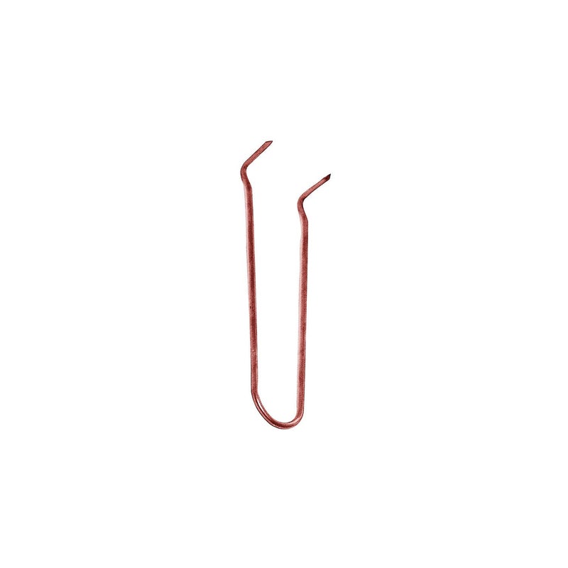 Sioux Chief 506-36CPK2 Pipe Hanger Hook 3/4 X 6 (5 Pack)  No Size  Copper