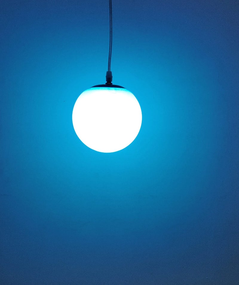SINOMAN 6W Pendant Ceiling Light, Blue, Globe - Image 5