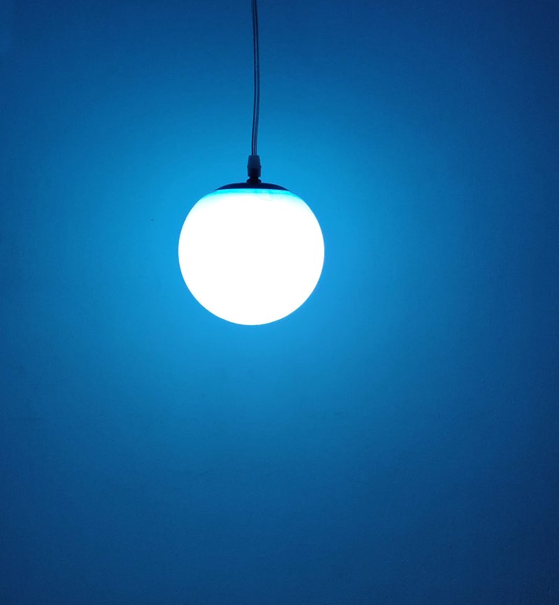 SINOMAN 6W Pendant Ceiling Light, Blue, Globe - Image 2