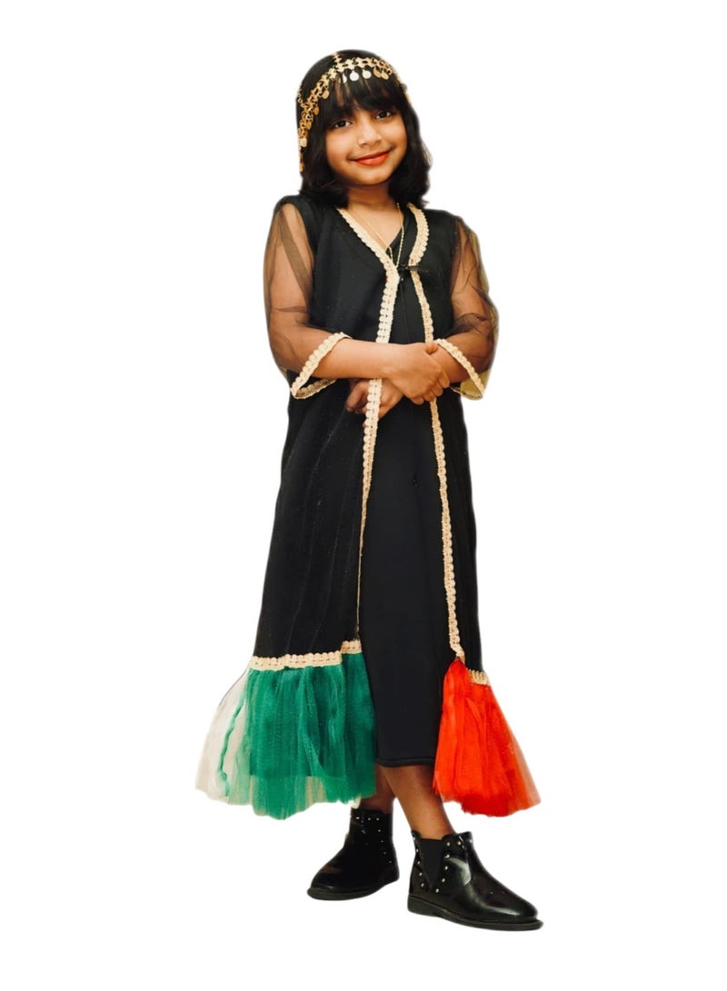 GULF BOUTIQUE UAE national day flag dress for girls - Image 1