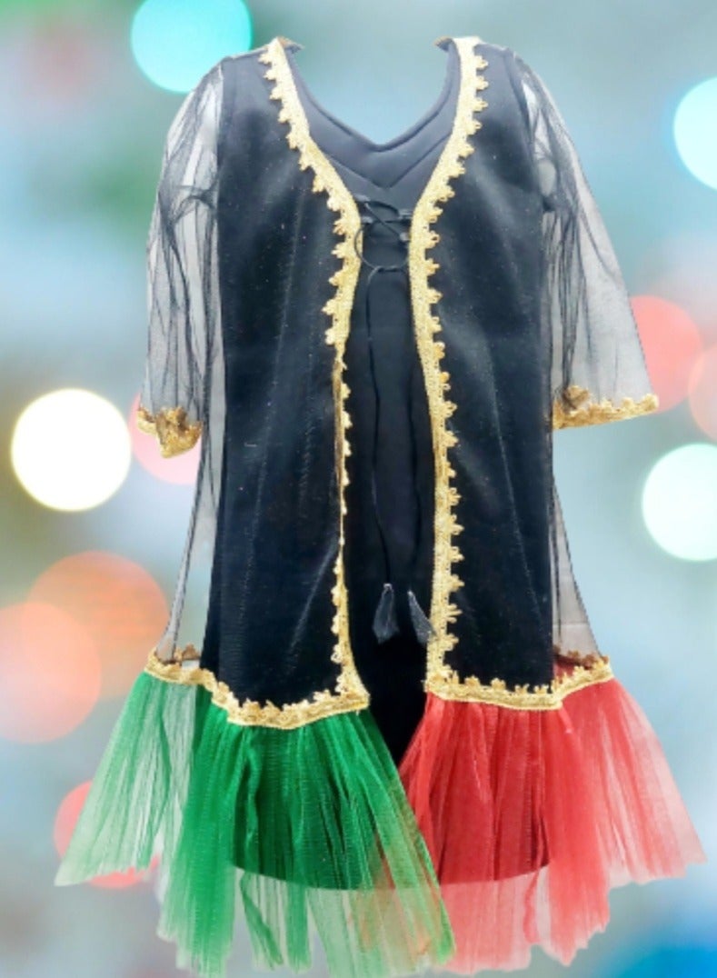 GULF BOUTIQUE UAE national day flag dress for girls - Image 2