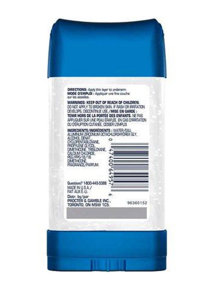 Gillette High Performance Cool Wave Antiperspirant Clear Gel 75ml  - Image 2