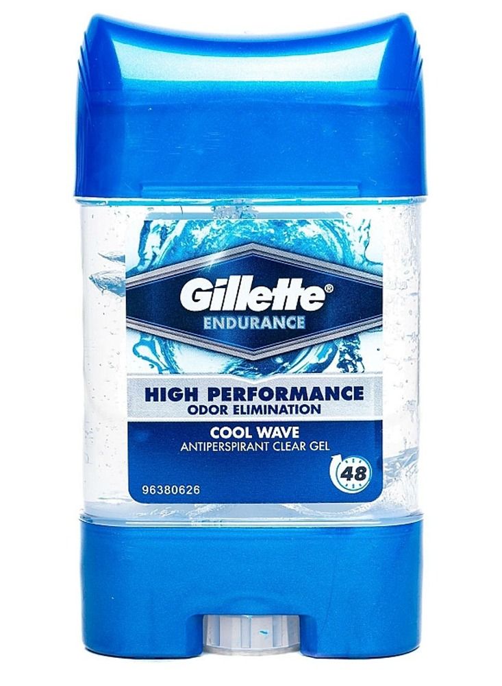Gillette High Performance Cool Wave Antiperspirant Clear Gel 75ml  - Image 1