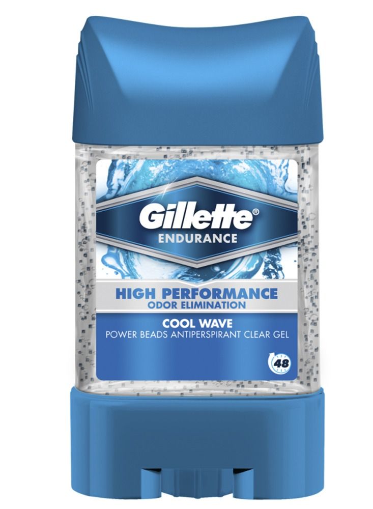 Gillette High Performance Cool Wave Antiperspirant Clear Gel 75ml  - Image 3
