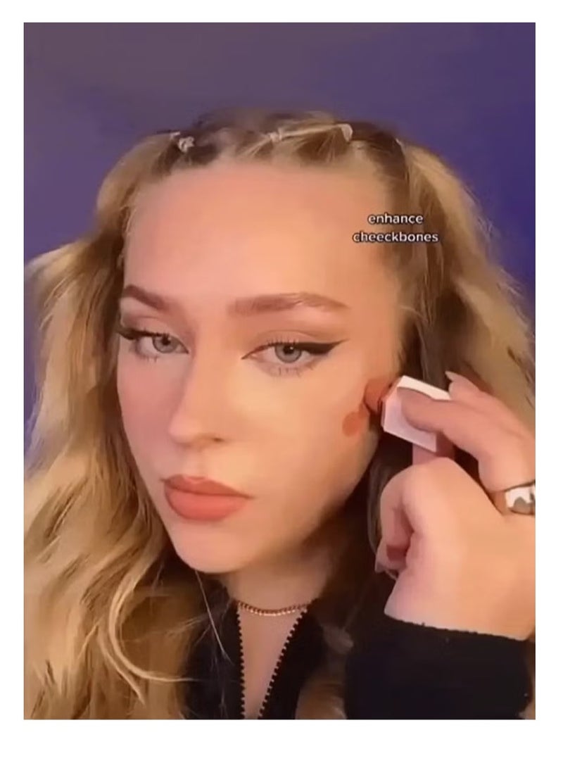 SHE Color Bloom Liquid Blush Matte Finish-Love Cake  Gel Cream Blush  Long Lasting Non-Fading Highly Pigmented Lightweight Long Wear Smooth Blusher Love Cake - Image 3