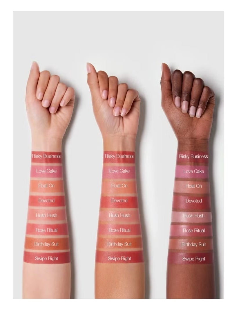 SHE Color Bloom Liquid Blush Matte Finish-Love Cake  Gel Cream Blush  Long Lasting Non-Fading Highly Pigmented Lightweight Long Wear Smooth Blusher Love Cake - Image 4