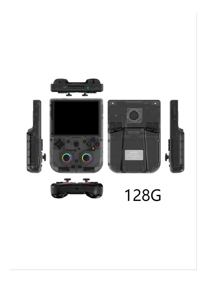 ANBERNIC RG406V Handheld Game Console Unisoc T820 Android 13 4Inch IPS Multi Touch Screen 5500mAh 5G WIFI Bluetooth Retro Video Players(128G Black) - Image 1
